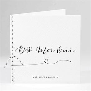 Faire-part mariage dis moi oui!
