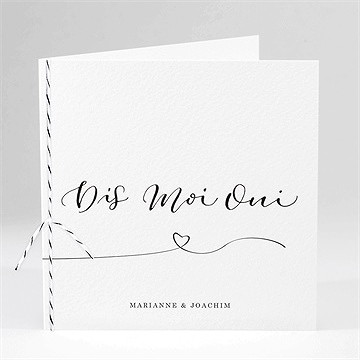 Faire-part mariage dis moi oui!