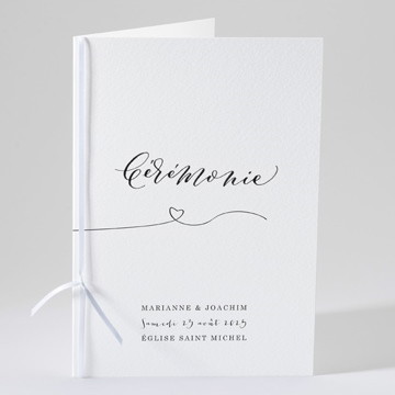 Livret de messe mariage dis moi oui!