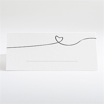 Marque-place mariage dis moi oui! - Dos du marque-place