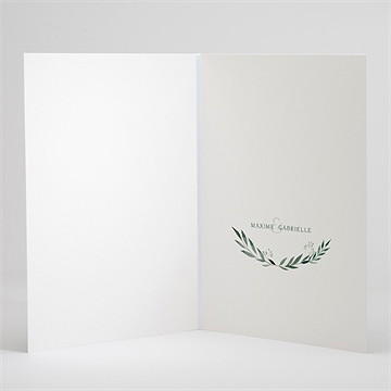 Livret de messe mariage douceur du pinceau - Intérieur du livret