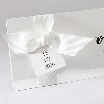 Faire-part mariage elle a dit oui - Détail du faire-part