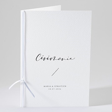 Livret de messe mariage elle a dit oui