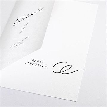 Livret de messe mariage elle a dit oui - Détail du livret