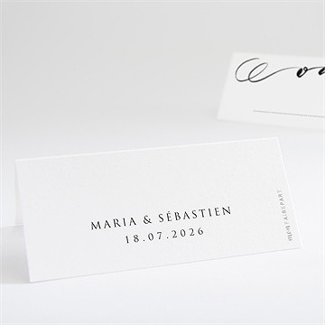 Marque-place mariage elle a dit oui