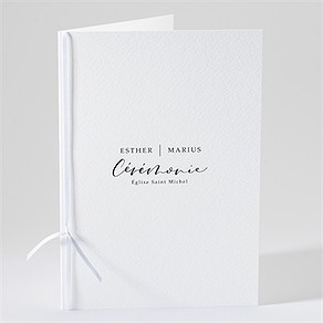 Livret de messe mariage liés pour toujours