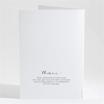 Livret de messe mariage liés pour toujours - Dos du livret