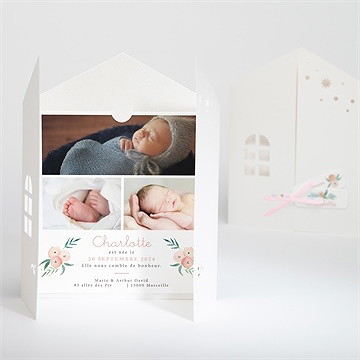 Faire-part naissance la révélation