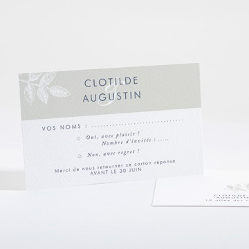 Carton réponse mariage esperluette photomaton
