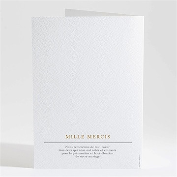 Livret de messe mariage lettre moderne - Dos du livret