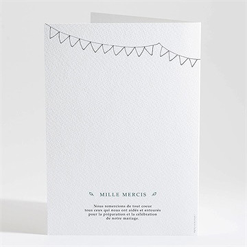 Livret de messe mariage belle couronne - Dos du livret