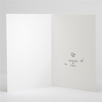 Livret de messe mariage belle couronne - Intérieur du livret