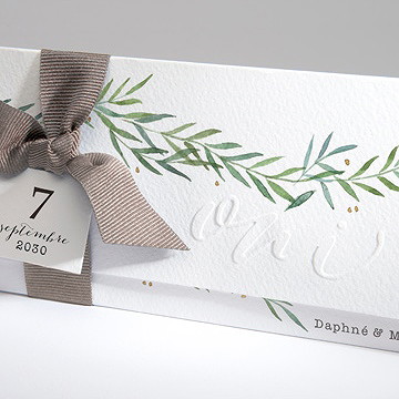 Faire-part mariage oui ! - Détail du faire-part