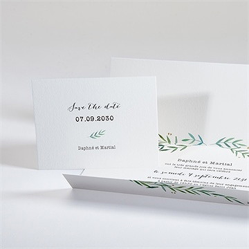 Faire-part mariage oui ! - Intérieur du faire-part