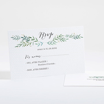 Carton réponse mariage oui !