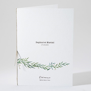 Livret de messe mariage oui !