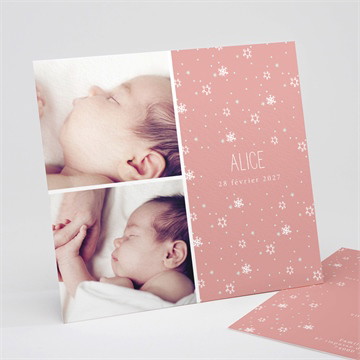 Faire-part naissance constellation