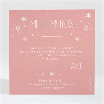 Remerciement naissance constellation magnet