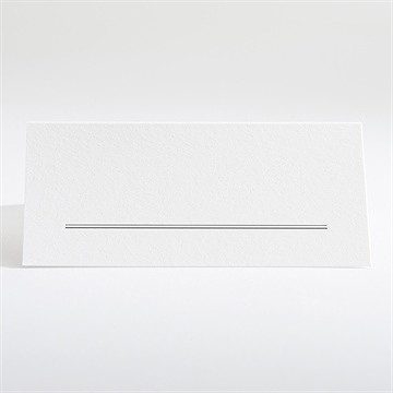 Marque-place mariage lettre moderne - Dos du marque-place