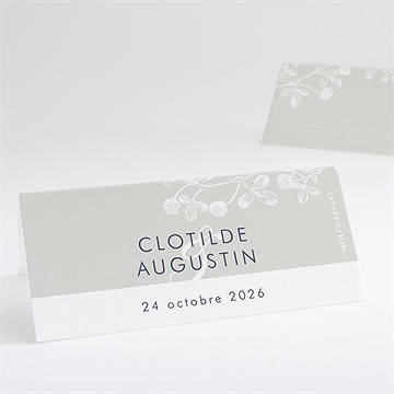 Marque-place mariage esperluette