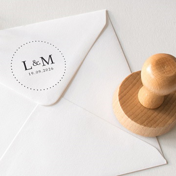 Tampon mariage petite signature