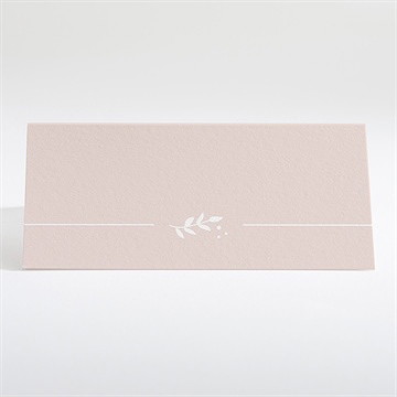 Marque-place mariage médaillon - Dos du marque-place