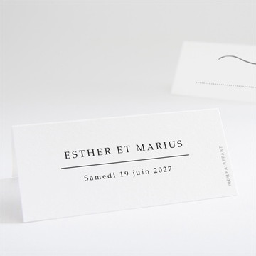 Marque-place mariage liés pour toujours