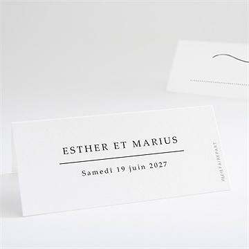 Marque-place mariage liés pour toujours