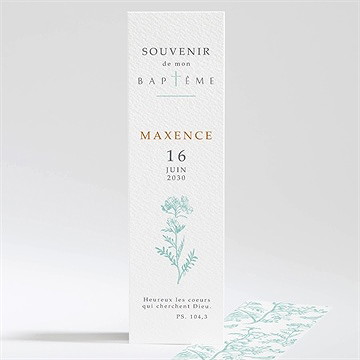 Signet baptême gravure en rond