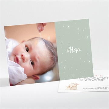 Remerciement baptême tendre scène