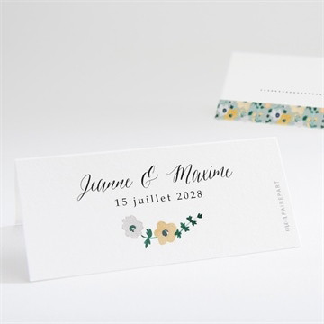 Marque-place mariage oui en relief