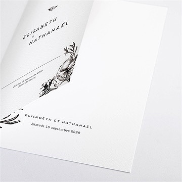 Livret de messe mariage tout en un ! - Détail du livret