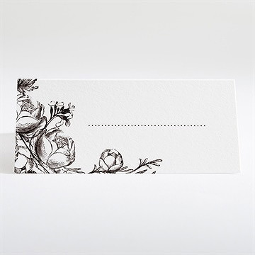 Marque-place mariage tout en un ! - Dos du marque-place