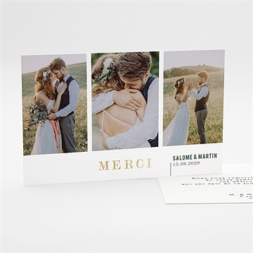 Remerciement mariage merci pour tout