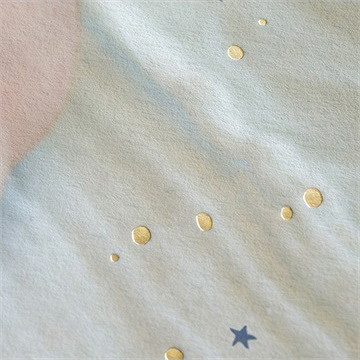 Remerciement naissance douce nuit - Marquage à chaud OR