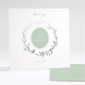 Faire-part mariage chaude ambiance