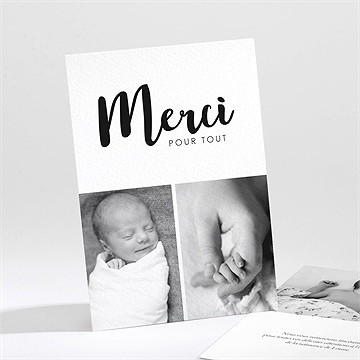 Remerciement naissance welcome baby!