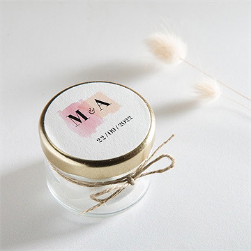 Sticker mariage charmantes couleurs - Mise en situation