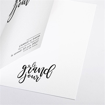 Livret de messe mariage le grand jour - Détail du livret