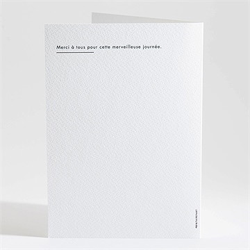 Livret de messe mariage le grand jour - Dos du livret