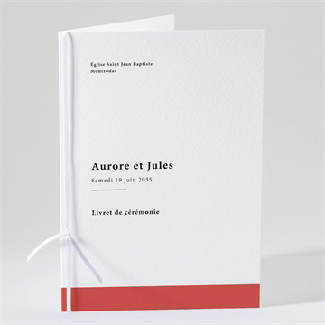 Livret de messe mariage enlacés