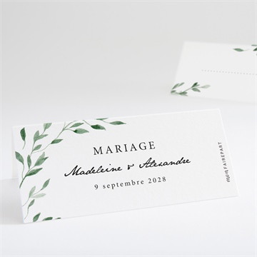 Marque-place mariage l'olivier ensemencé