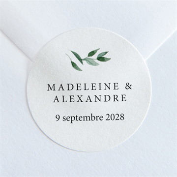 Sticker mariage l'olivier ensemencé
