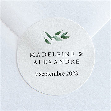 Sticker mariage a l'ombre de l'olivier - Mise en situation