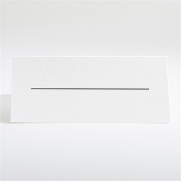 Marque-place mariage tendresse - Dos du marque place