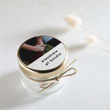 Sticker mariage tendresse - Mise en situation