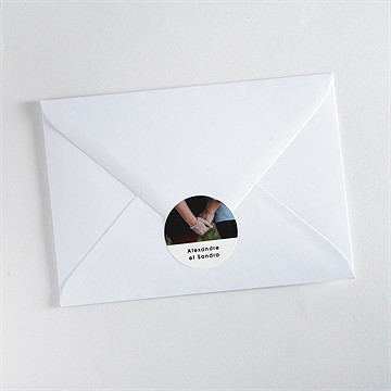 Sticker mariage tendresse - Mise en situation