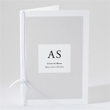 Livret de messe mariage que je t'aime