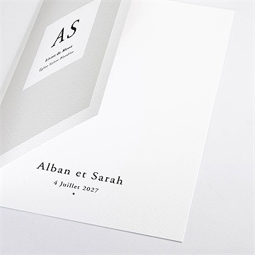 Livret de messe mariage que je t'aime - Détails du livret