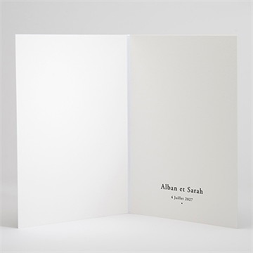 Livret de messe mariage que je t'aime - Intérieur du livret